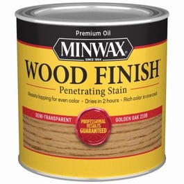 1 2-Pt. Golden Oak Wood Finish Supply