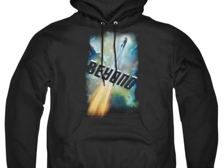 STAR TREK BEYOND : BEYOND POSTER ADULT PULL-OVER HOODIE BLACK 5X Supply