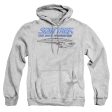 STAR TREK : DISTRESSED TNG ADULT PULL OVER HOODIE Athletic Heather 3X Sale